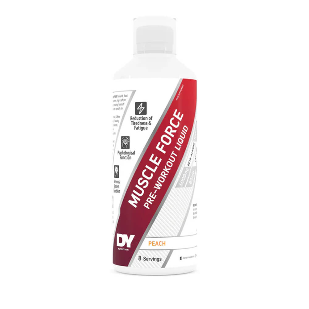 DY Nutrition Muscle Force PWO Liquid, 500 ml i gruppen Kosttilskud & Fødevarer / Præstationsforbedringer / Pre-Workout / PWO hos Tillskottsbolaget (DY8799466)