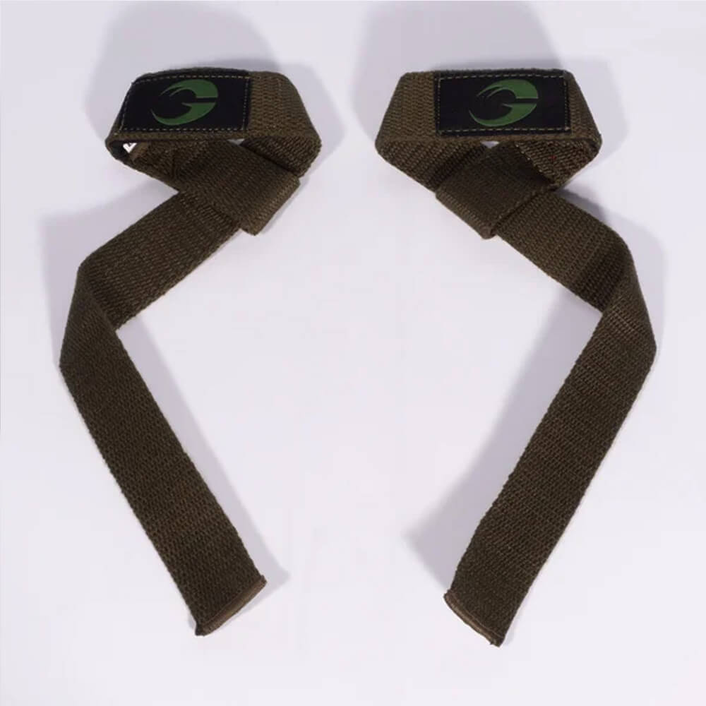 GASP Classic Lifting Straps, Forest Green i gruppen Træningstilbehør / Trækremme & Greb hos Tillskottsbolaget (GASP567874)