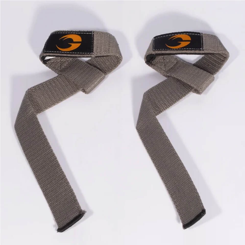 GASP Classic Lifting Straps, Smoke Grey i gruppen Træningstilbehør / Trækremme & Greb hos Tillskottsbolaget (GASP75547)