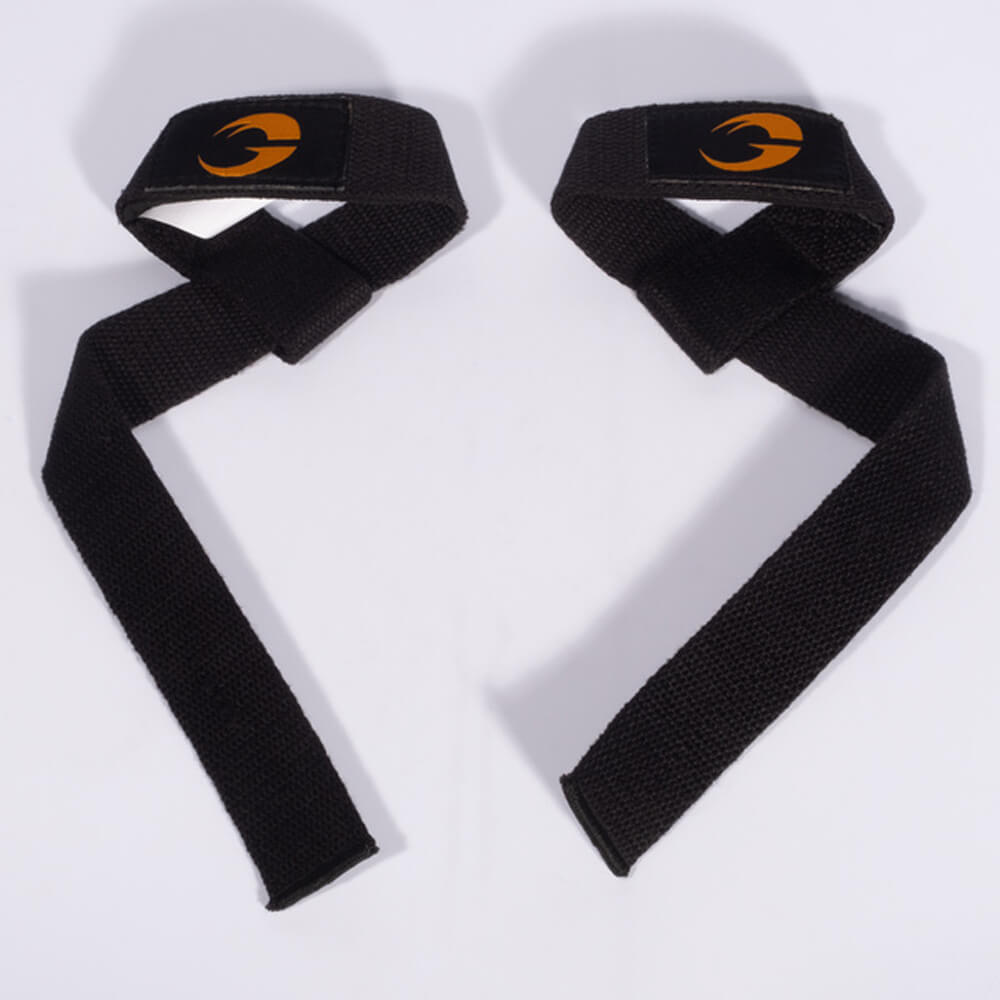 GASP Classic Lifting Straps, Black i gruppen Træningstilbehør / Trækremme & Greb hos Tillskottsbolaget (GASP767784)