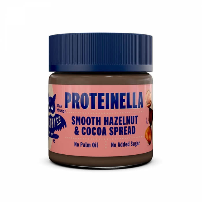 HealthyCo Proteinella, 200 g (Hazelnut) i gruppen Kosttilskud & Fødevarer / Fødevarer / Kalorifattige saucer og toppings hos Tillskottsbolaget (HEALTHYCO954-1)