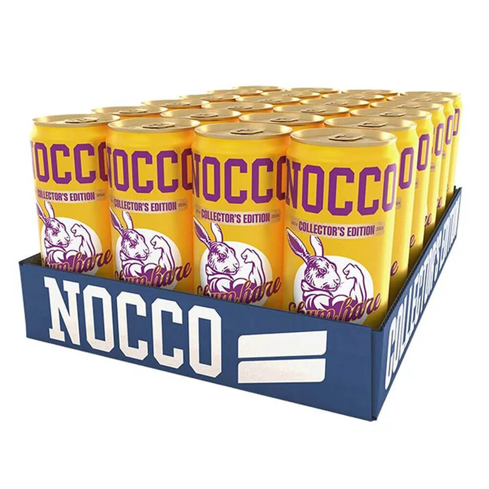 24 x NOCCO BCAA, 330 ml (Collector´s Edition Skumhare) i gruppen Emne / Glutenfrie kosttilskud hos Tillskottsbolaget (NOCCO6534)