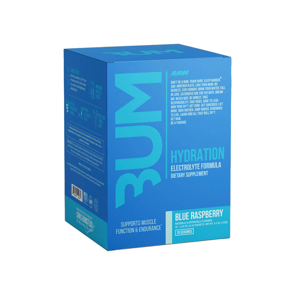 RAW Nutrition CBUM Hydrate, 20 pack i gruppen Kosttilskud & Fødevarer / Mineraler / Elektrolytter hos Tillskottsbolaget (RAW76845)