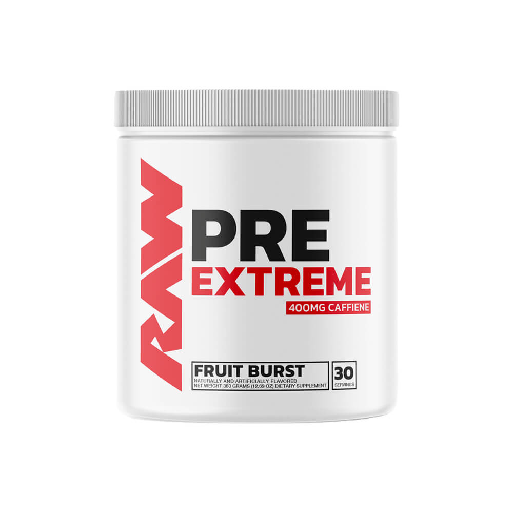 RAW Nutrition Pre Extreme, 30 serv. i gruppen Kosttilskud & Fødevarer / Præstationsforbedringer / Pre-Workout / PWO hos Tillskottsbolaget (RAW7932)