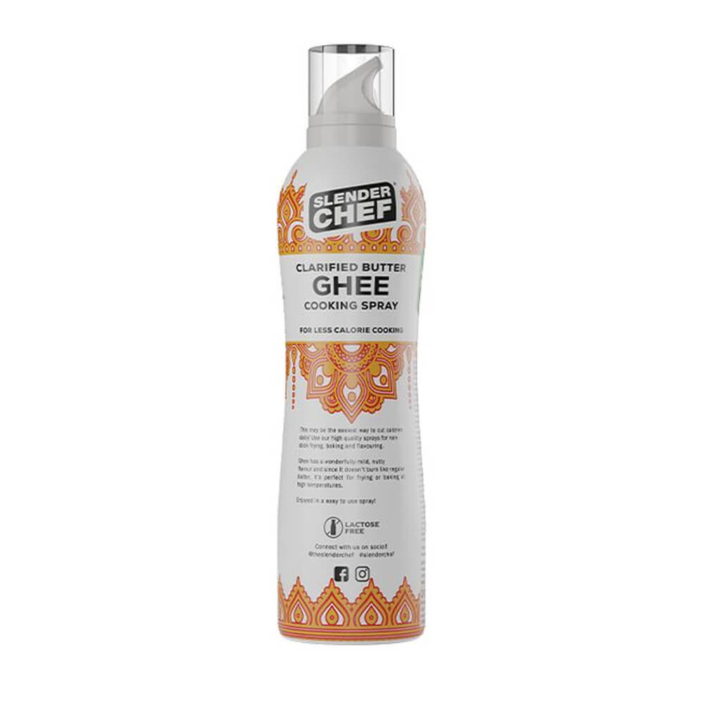 Slender Chef Cooking Spray, 200 ml (Ghee) i gruppen Kosttilskud & Fødevarer / Fødevarer hos Tillskottsbolaget (SLENDER6783)