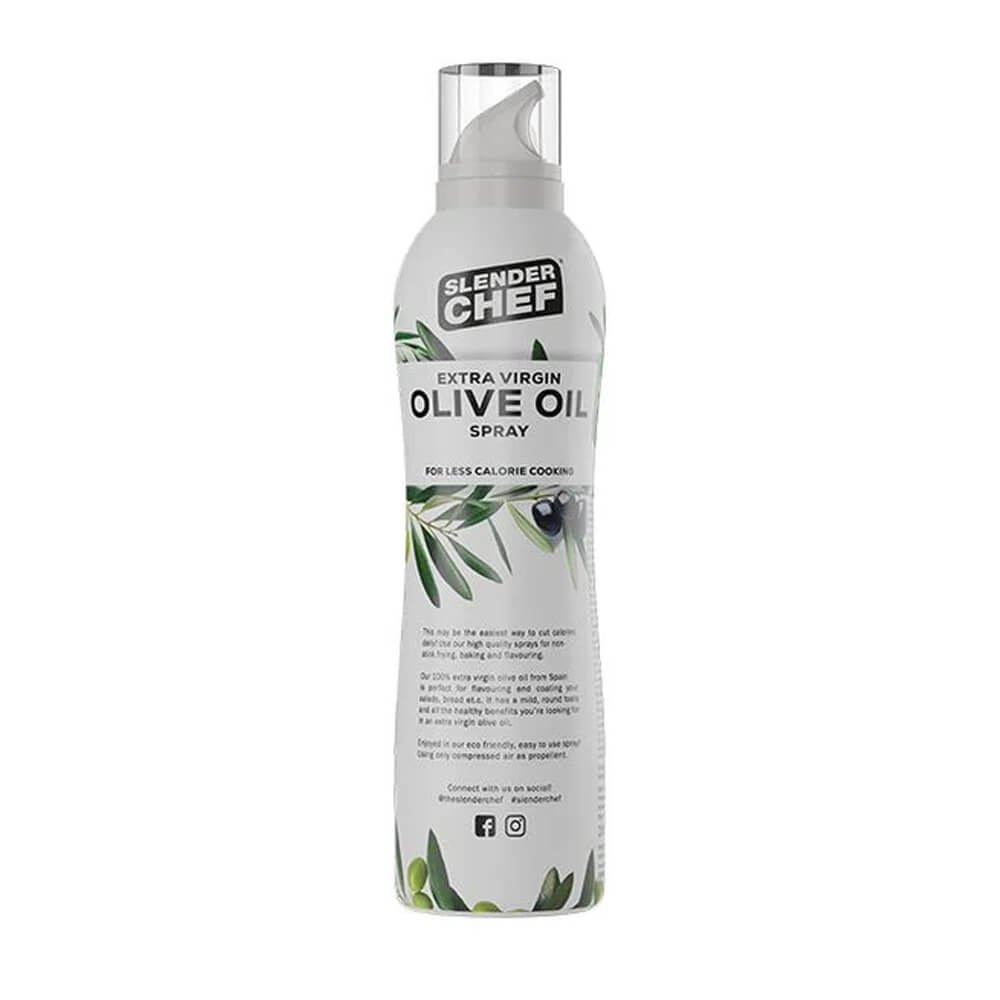 Slender Chef Cooking Spray, 200 ml, Virgin Olive Oil i gruppen Kosttilskud & Fødevarer / Fødevarer hos Tillskottsbolaget (SLENDER74823)