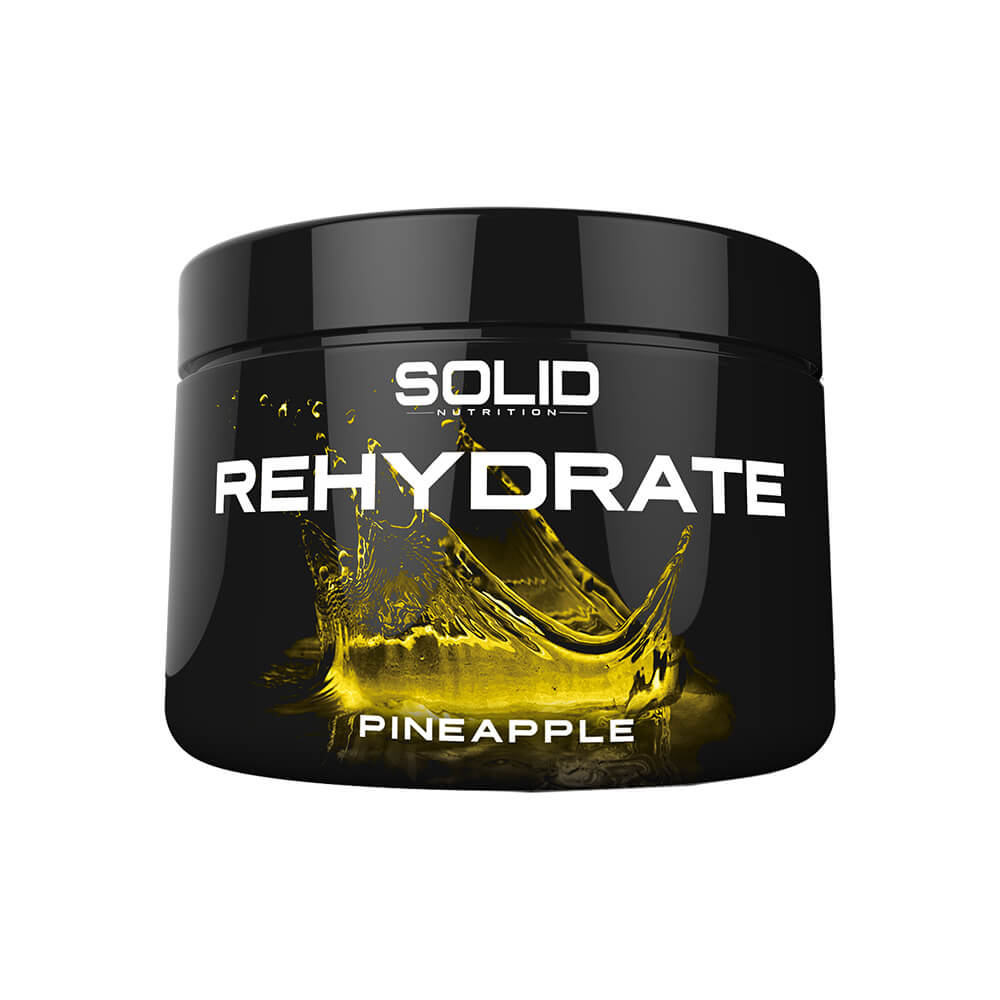 SOLID Nutrition BLACK LINE Rehydrate, 270 g (Pineapple) i gruppen Kosttilskud & Fødevarer / Mineraler / Elektrolytter hos Tillskottsbolaget (SOLID75682-2)