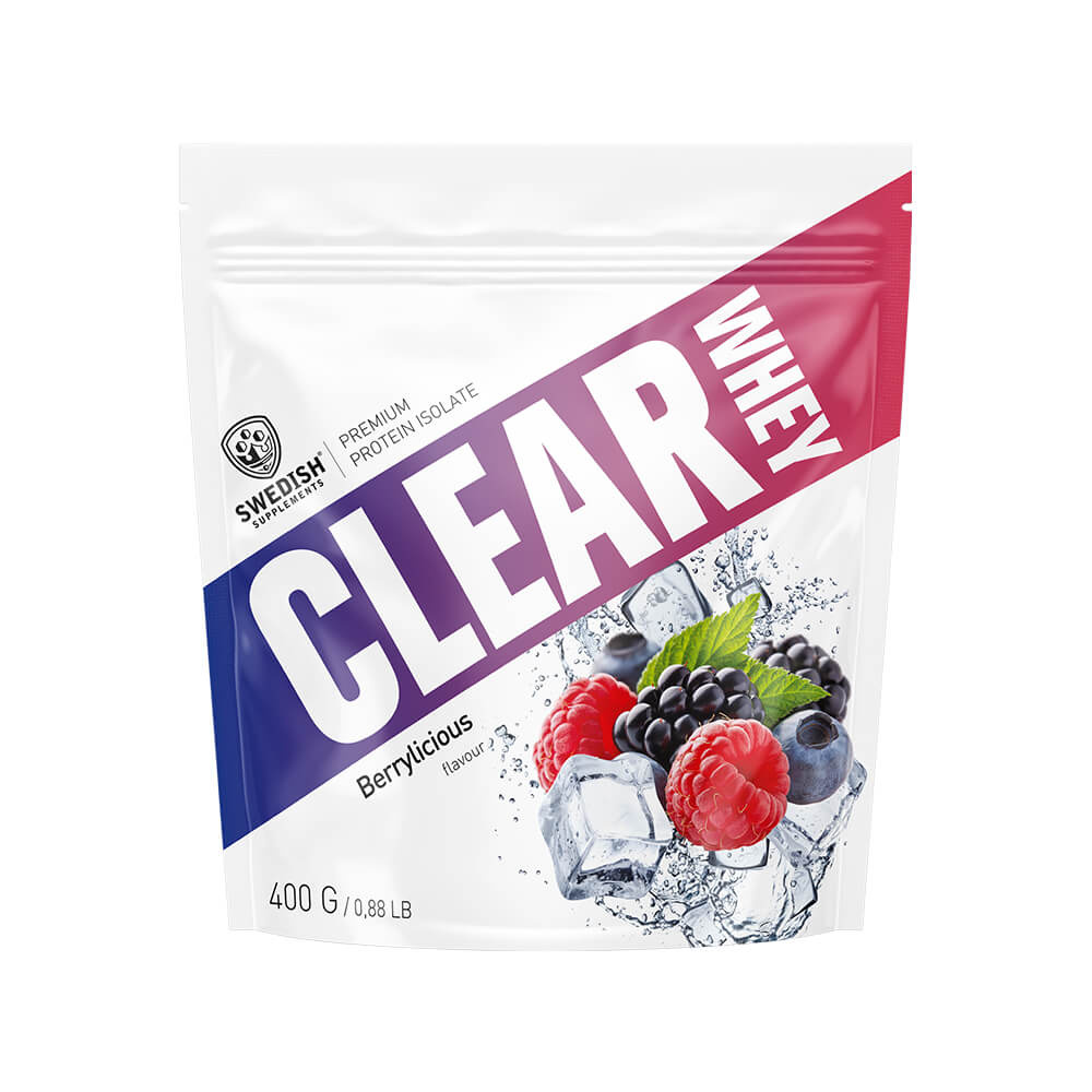 Swedish Supplements Clear Whey, 400 g i gruppen Kosttilskud & Fødevarer / Proteinpulver / Clear Whey hos Tillskottsbolaget (SS667435)