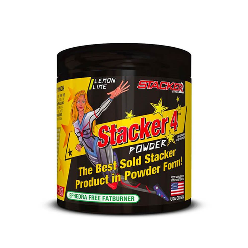 Stacker2 Stacker 4 Powder, 150 g i gruppen Kosttilskud & Fødevarer / Vægttab / Fedtforbrænder hos Tillskottsbolaget (STACKER2753)