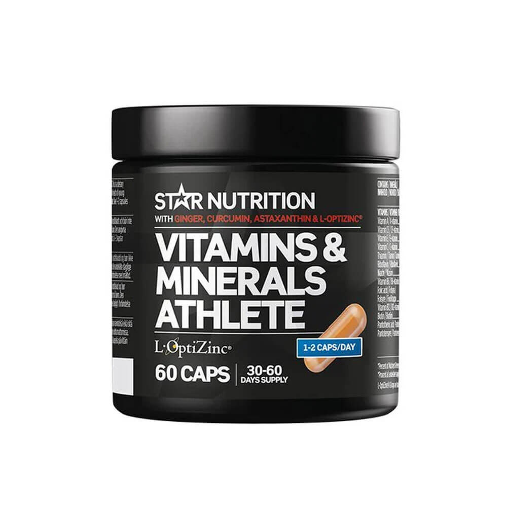 Star Nutrition Ultimate Vitamins & Minerals Athlete, 60 caps i gruppen Kosttilskud & Fdevarer / Vitaminer / Multivitamin hos Tillskottsbolaget (STAR78967)