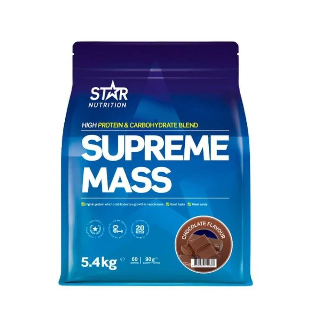 Star Nutrition Supreme Mass, 5400 g i gruppen Emne / Svensk kosttilskud hos Tillskottsbolaget (STAR9455)