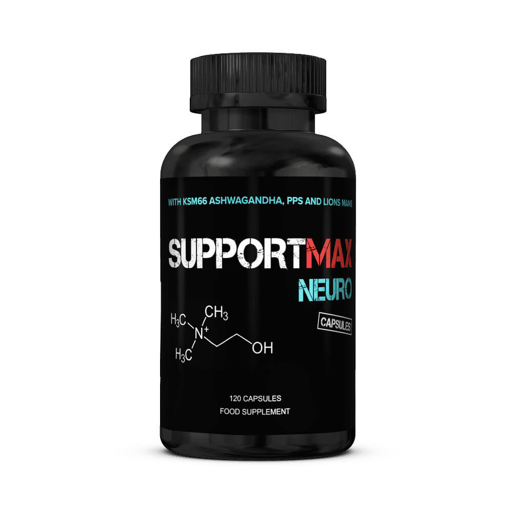 Storm Sports Nutrition SupportMAX Neuro, 120 caps i gruppen Emne / Glutenfrie kosttilskud hos Tillskottsbolaget (STROM7844)