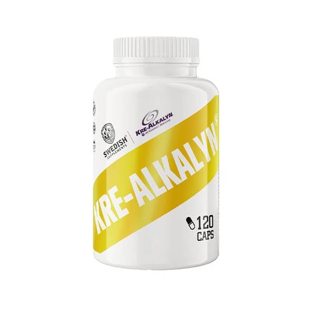 Swedish Supplements Kre-Alkalyn, 120 caps i gruppen Kosttilskud & Fødevarer / Kreatin / Kre-Alkalyn hos Tillskottsbolaget (SWEDISH893)