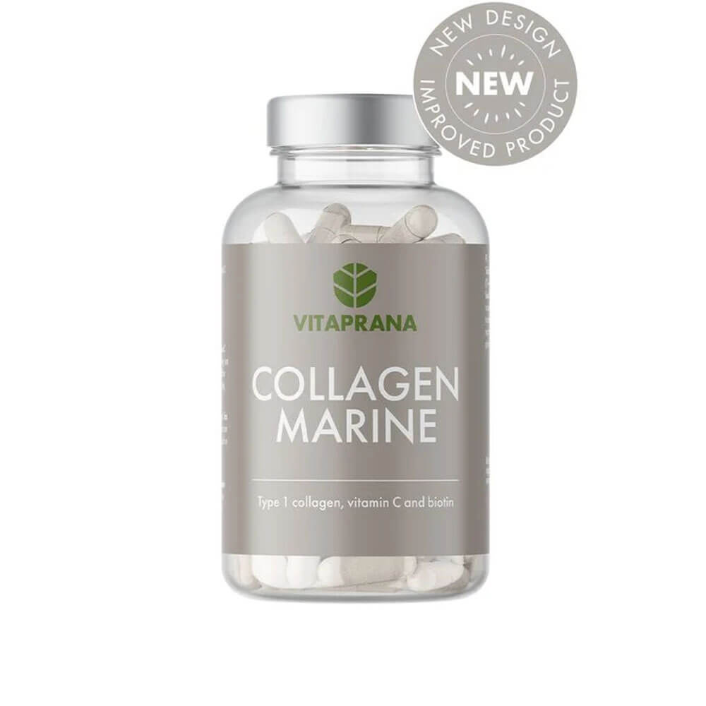 Vitaprana Collagen Marine, 100 caps i gruppen Kosttilskud & Fødevarer / Ledesundhed / Kollagen hos Tillskottsbolaget (VITAPRANA6732)